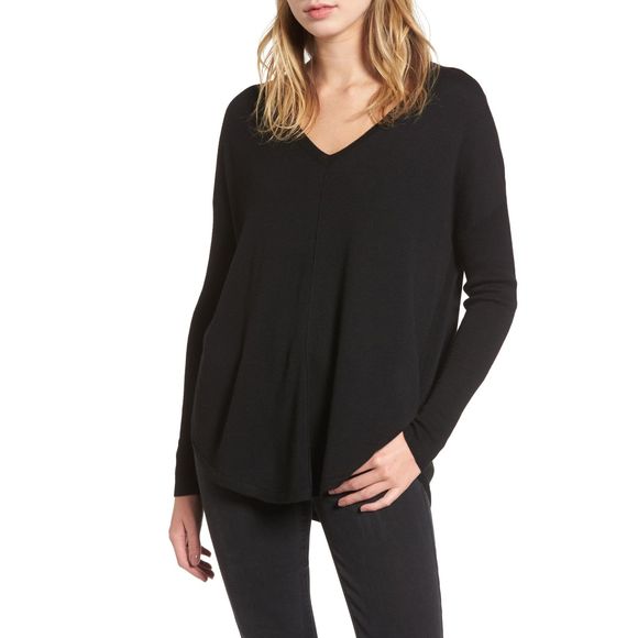 Chelsea28 Sweaters - NWT Chelsea28 Black Sweater V neck